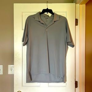 Men’s Gray Adidas Polo